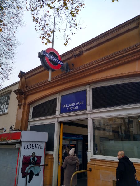 Holland Park station